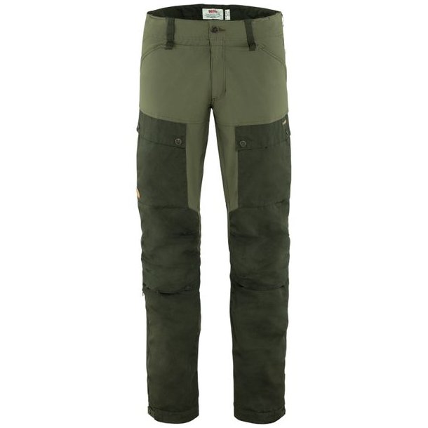 Fjllrven Keb Trousers Short NBS Deep Forest-Laurel Green