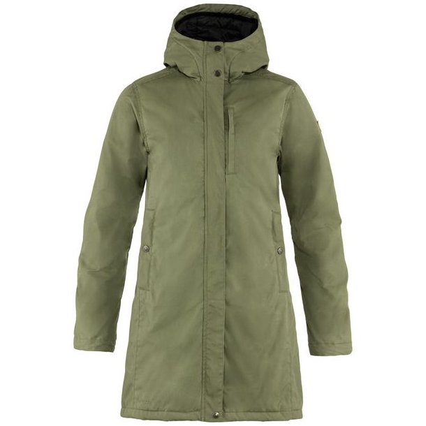 Fjllrven Kiruna Padded Parka W Green