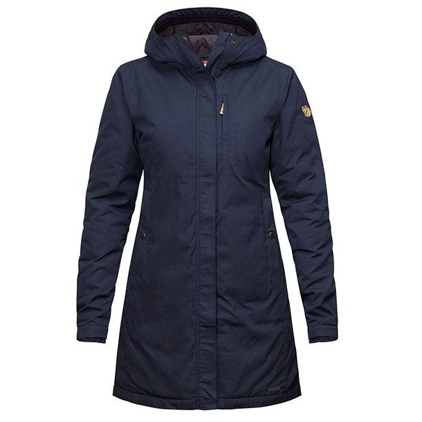 Fjllrven Kiruna Padded Parka W Dark Navy