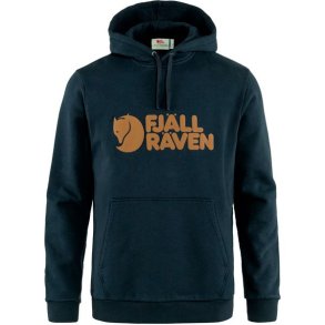 Fjllrven Logo Hoodie Dark Navy