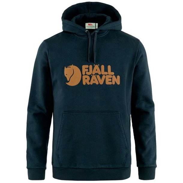 Fjllrven Logo Hoodie Dark Navy