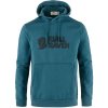 Fjällräven Logo Hoodie Deep Sea