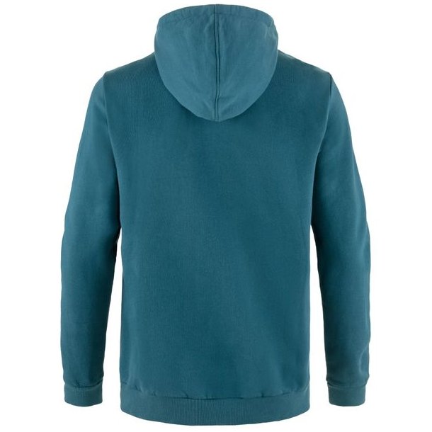 Fjällräven Logo Hoodie Deep Sea
