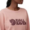 Fjllrven Logo Sweater W Dusty Rose-Port