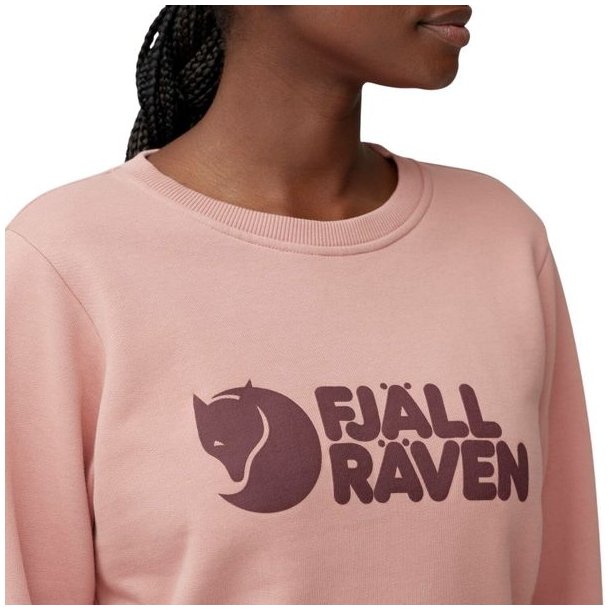Fjllrven Logo Sweater W Dusty Rose-Port