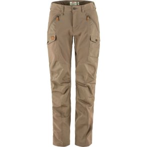 Fjällräven Nikka Trousers Curved W Suede Brown