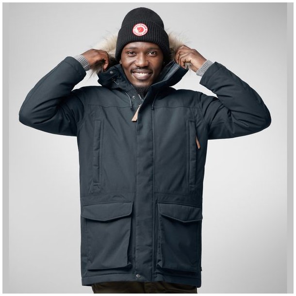 Fjllrven Nuuk Lite Parka Dark Navy