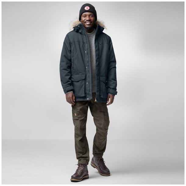 Fjllrven Nuuk Lite Parka Dark Navy