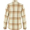 Fjllrven Singi Flannel Overshirt W Chalk White-Dune Beige