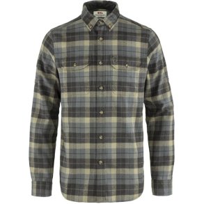 Fjllrven Singi Heavy Flannel Shirt Super Grey-Stone Grey
