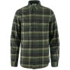 Fjllrven Singi Heavy Flannel Shirt Black-Deep Forest