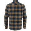 Fjllrven Singi Heavy Flannel Shirt Dark Navy-Buckwheat Brown