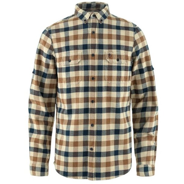 Fjllrven Skog Shirt Fossil-Dark Navy