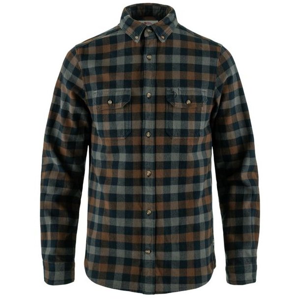 Fjllrven Skog Shirt Dark Navy-Dark Oak