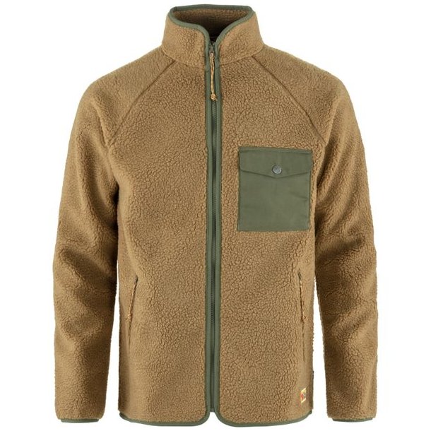 Fjllrven Vardag Pile Fleece Buckwheat Brown-Laurel Green