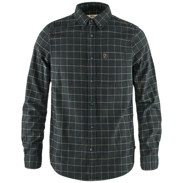 Fjllrven vik Flannel Shirt Dark Grey