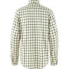 Fjllrven vik Flannel Shirt Chalk White-Laurel Green