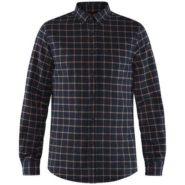 Fjllrven vik Flannel Shirt Dark Navy