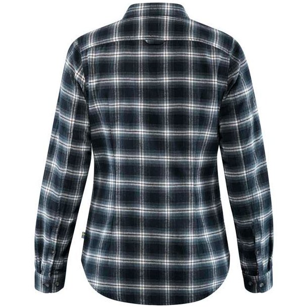 Fjllrven vik Flannel Shirt W Dark Navy
