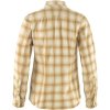 Fjllrven vik Flannel Shirt W Chalk White-Dune Beige