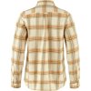 Fjllrven vik Heavy Flannel Shirt W Chalk White-Dune Beige