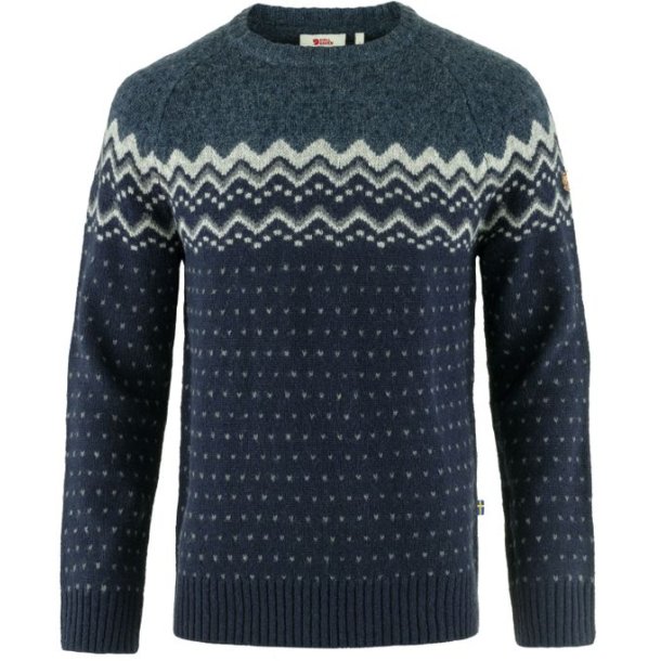 Fjllrven vik Knit Sweater Dark Navy-Mountain Blue