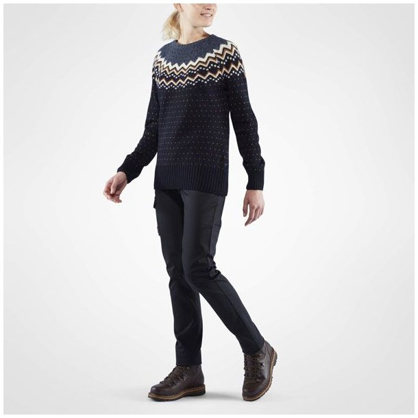 Fjllrven vik Knit Sweater W Dark Navy