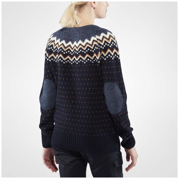 Fjllrven vik Knit Sweater W Dark Navy