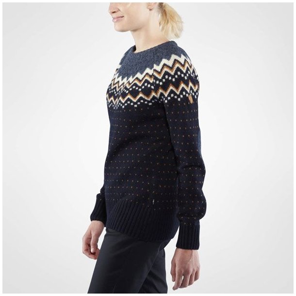 Fjllrven vik Knit Sweater W Dark Navy