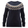 Fjllrven vik Knit Sweater W Dark Navy