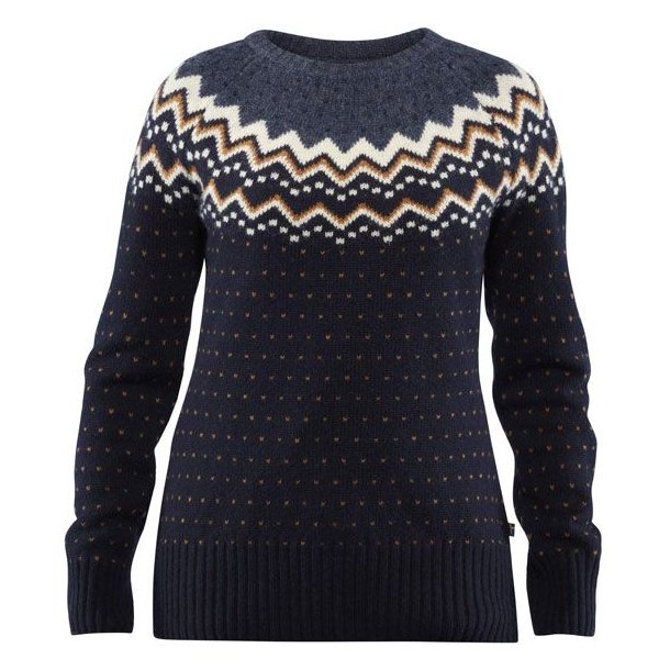 Fjllrven vik Knit Sweater W Dark Navy