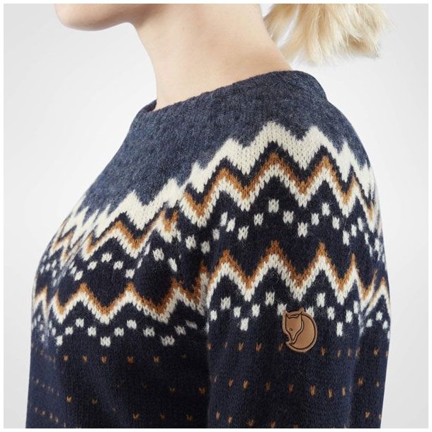 Fjllrven vik Knit Sweater W Dark Navy