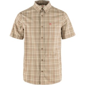 Fjällräven Övik Lite Shirt SS Fossil-Chalk Rose