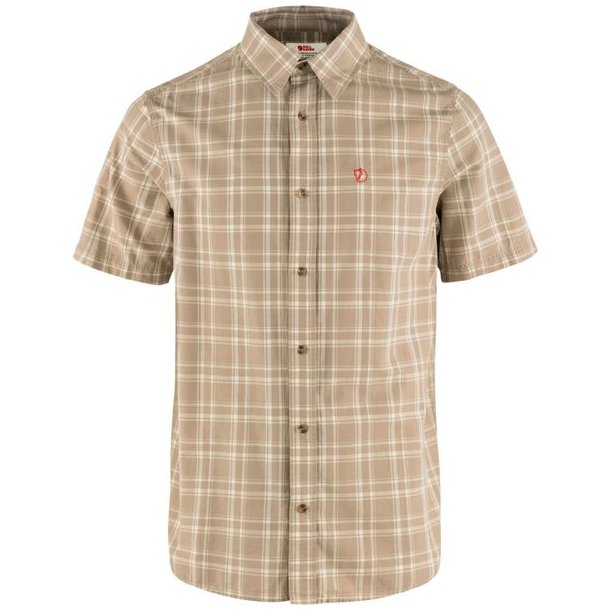 Fjllrven vik Lite Shirt SS Fossil-Chalk Rose