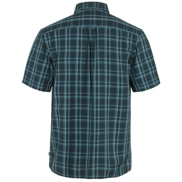Fjllrven vik Lite Shirt SS Dark Navy-Dawn Blue