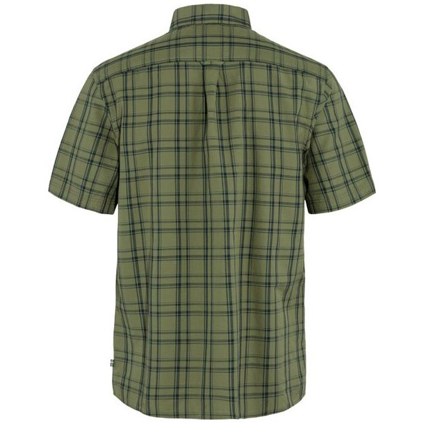 Fjllrven vik Lite Shirt SS Green-Dark Navy