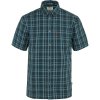 Fjllrven vik Lite Shirt SS Dark Navy-Dawn Blue