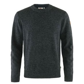Fjllrven vik Round-neck Sweater Dark Grey