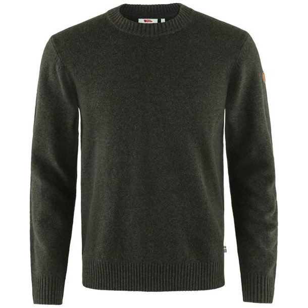 Fjllrven vik Round-neck Sweater Dark Olive