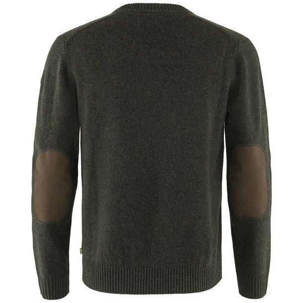 Fjllrven vik Round-neck Sweater Dark Olive