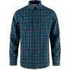 Fjllrven vik Travel Shirt LS Indigo Blue-Dark Navy
