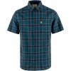 Fjllrven vik Travel Shirt SS Indigo Blue-Dark Navy