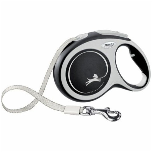 Flexi New Comfort Flexline M 5meter Max. 25kg Tape Sort/Gr