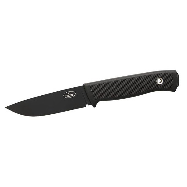 Fllkniven F1 Ceracoat Sort 9,7cm VG10 Med Zytel Skede