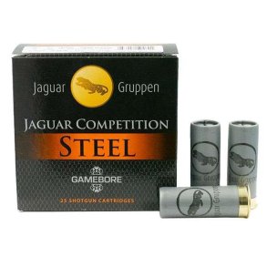 Gamebore Jaguar Competition 12/70  Str 8 24gram 25 stk Flugtskydningspatron