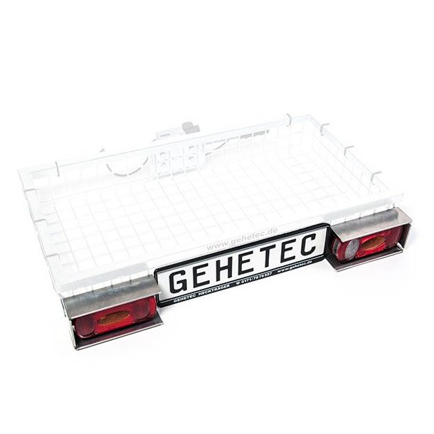Gehetec lygtebom til nummerplade med lys