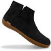 Glerups Boot Hjemmesko Med Gummisl Charcoal