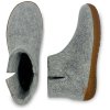 Glerups Boot Hjemmesko Med Gummisl Grey