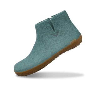 Glerups Boot Hjemmesko med Gummisl North Sea