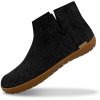 Glerups Boot Hjemmesko Med Gummisl Charcoal